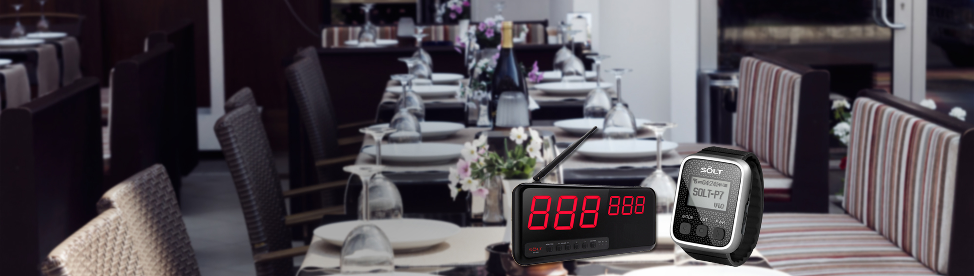 Pagers and Guest Paging for Restaurants and Bars